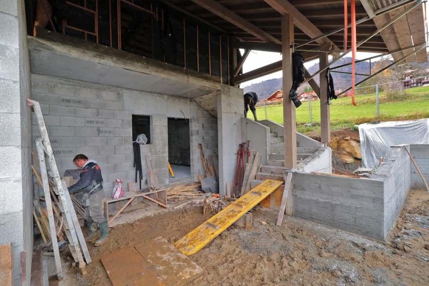 Suivi de chantier La Maison des Douceurs (du 23 octobre au 03 décembre 2017)